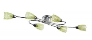 Потолочная люстра Flash FR5104-CL-06-GN