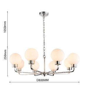 Подвесная люстра Priscis 2598-8P