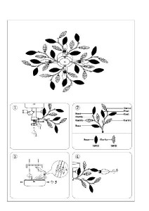 Потолочная люстра Vida 63160-4