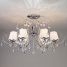 Потолочная люстра Rosalva 10021/6 хром/прозрачный хрусталь Strotskis