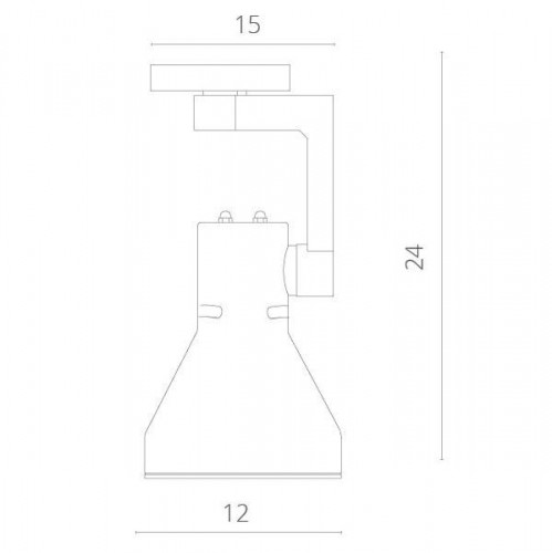 Трековый светильник Nido A5108PL-1WH