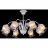 Потолочная люстра Arezzo AREZZO 11412/8C COFFEE IVORY