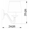 Бра Aurora A1150AP-1CC