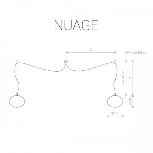 Подвесной светильник Nuage 9272