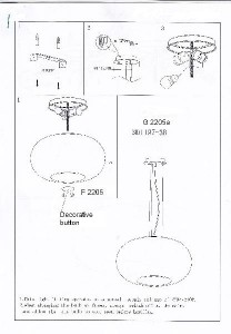Подвесной светильник Pati 2205/3B