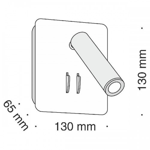 Спот Ios 176 C175-WL-01-6W-W