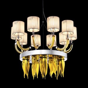 Подвесная люстра Prive 0220B04 chrome lemon