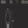 Лампочка светодиодная LED 940502