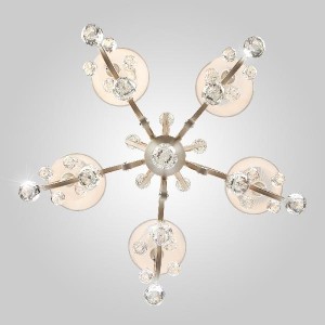 Подвесная люстра 12075 12075/5 белый Strotskis