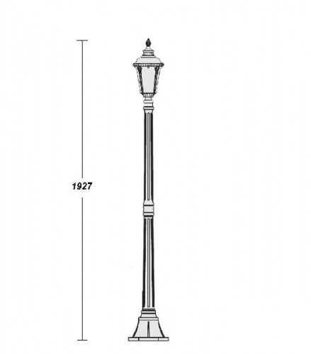 Наземный фонарь  79758S Bl