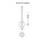Подвесной светильник MUSE MUSE DELUXE SO MEDIUM nickel