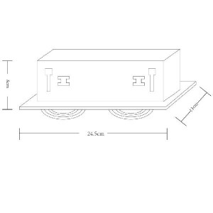 Точечный светильник Cardani  Piccolo A5941PL-2WH