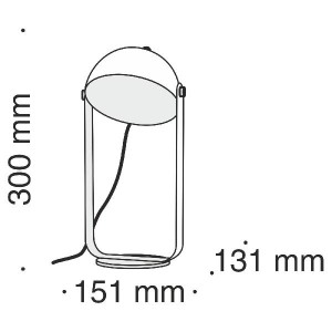 Интерьерная настольная лампа Hygge MOD047TL-L5W3K