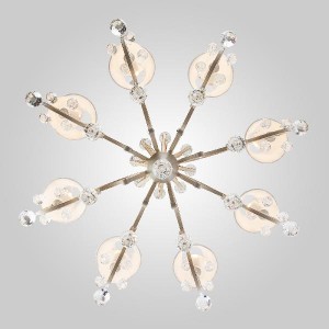 Подвесная люстра 12075 12075/8 белый Strotskis