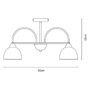 Потолочная люстра Palermo A6057PL-5CC