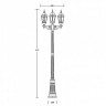 Наземный фонарь  91409L B Gb