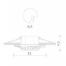 Точечный светильник Occhio A5285PL-1WG