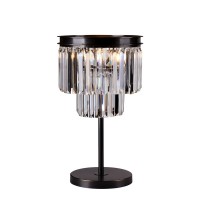 Интерьерная настольная лампа 31100 31101/T black+gold