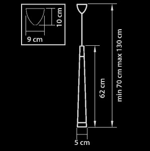 Подвесной светильник PUNTO 807013