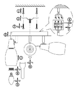 Спот Florita 54984-3