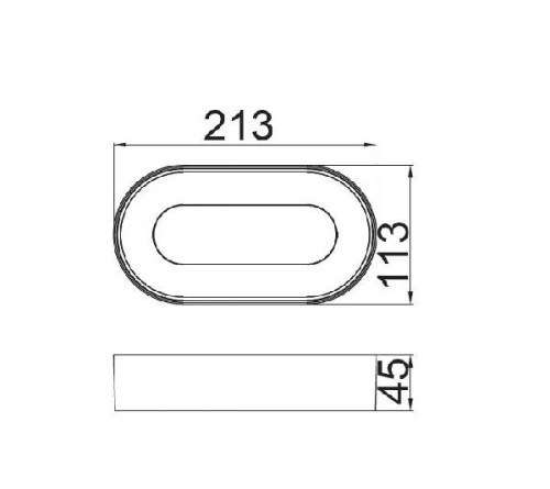Настенный светильник уличный  W3491S-3K