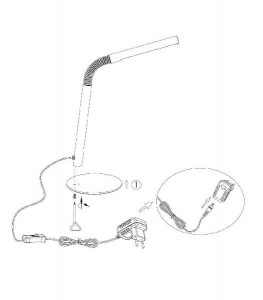 Интерьерная настольная лампа Gilly 18602/03/36