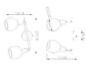 Спот Elliott 54351-2RGB