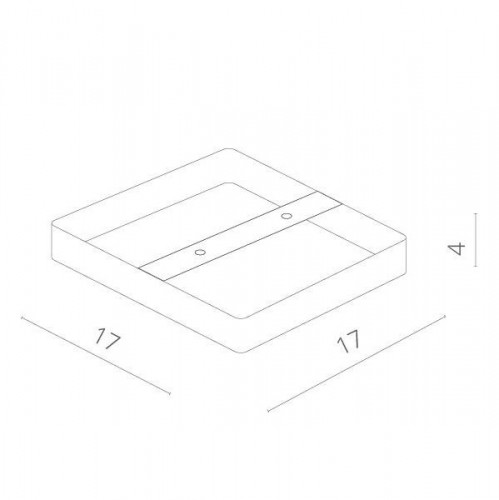 Точечный светильник Angolo A3612PL-1WH