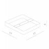 Точечный светильник Angolo A3612PL-1WH