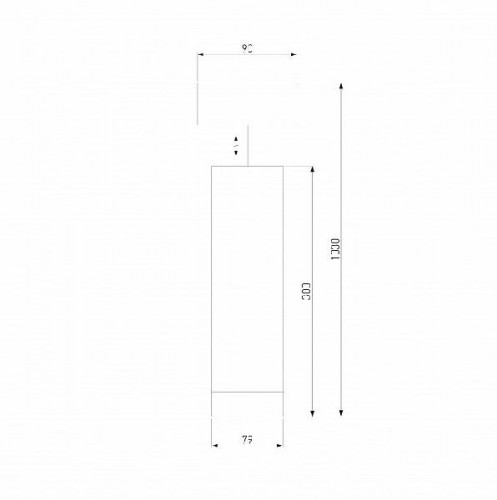 Подвесной светильник Topper DLR023 12W 4200K хром матовый