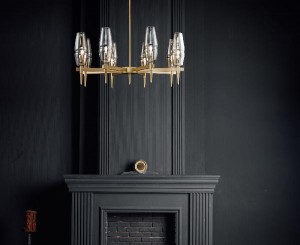 Потолочная люстра Lita H002PL-08G