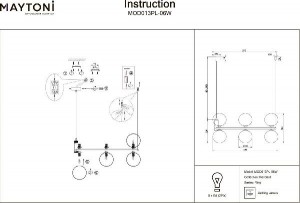 Подвесной светильник Ring MOD013PL-06W