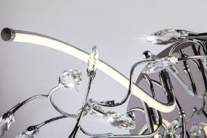 Потолочная люстра Claudia 90036/8 хром 60W