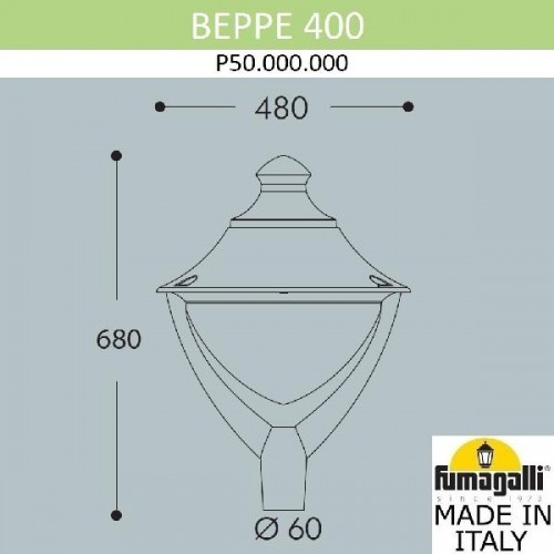 Плафон Beppe P50.000.000.AXH27