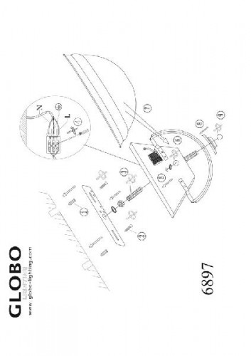 Бра Toledo 6897