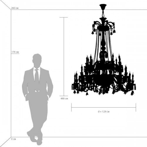 Подвесная люстра Campana 716364
