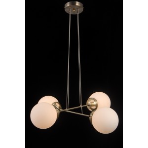 Подвесной светильник Molecule MOLECULE 81047-4C ANTIQUE BRASS