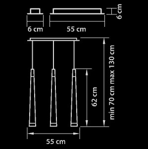 Подвесной светильник PUNTO 807033