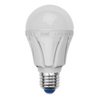 Лампочка светодиодная  LED-A60-9W/WW/E27/FR ALP01WH пластик