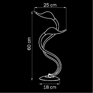 Интерьерная настольная лампа CIGNO COLLO 751927