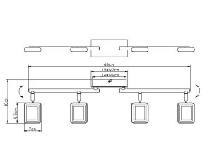Спот Trystan 56223-4