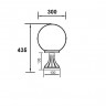 Наземный фонарь  88204L Bl