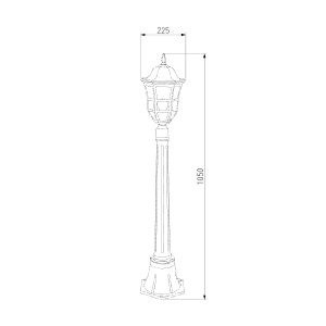 Наземный фонарь Dorado GL 1013F