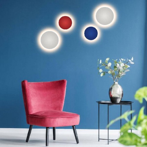 Настенный светильник уличный Concept 1660 TECHNO LED CONCEPT S красный