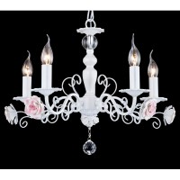 Подвесная люстра Olga OLGA 11384/5C WHITE SILVER
