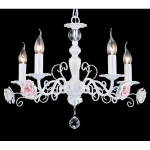 Подвесная люстра Olga OLGA 11384/5C WHITE SILVER