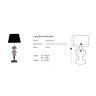 Интерьерная настольная лампа Lamp Beau Site 106391