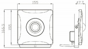 Прожектор уличный Flood 732015