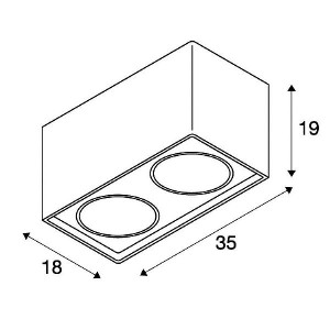 Точечный светильник Plastra 148082