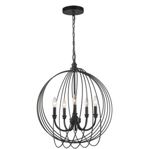 Подвесная люстра Dina TL1185H-05BK